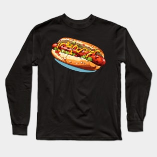 Hot Dog Long Sleeve T-Shirt